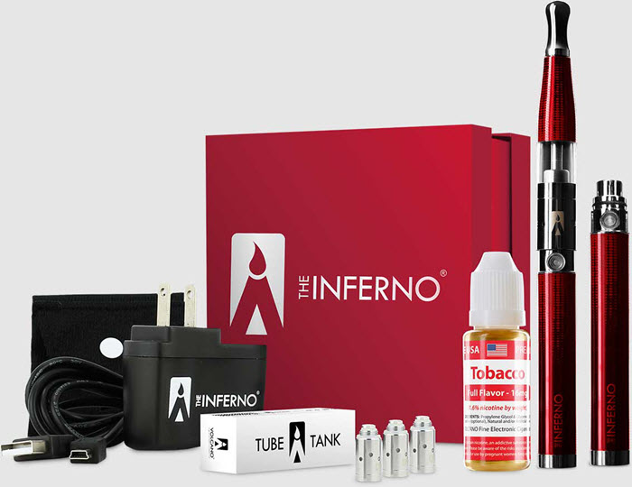 Volcano E Cigs & E Liquid kit